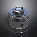 Professional Camera Lens For Electronics With Aperture Ring And Focus Control