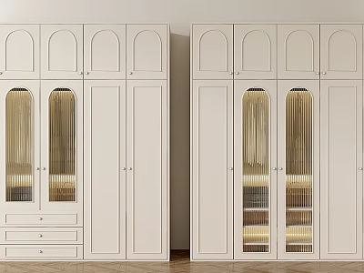 Cream wardrobe French wardrobe
