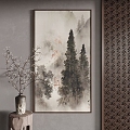 New Chinese Decorative Painting 3d model