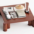 Middle Ancient Style Coffee Table 3d model