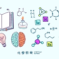 Chemical Elements Molecular Formula Potion Test Equipment Test Tube Glassware Elements 3d model