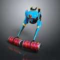 Robot Assistant Small Robot Butler Robot Butler Figure Game Figure 3d model