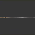 Ornate Ancient Sword With Golden Hilt And Shiny Silver Blade Design