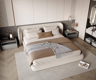 Modern Bedroom 3d model