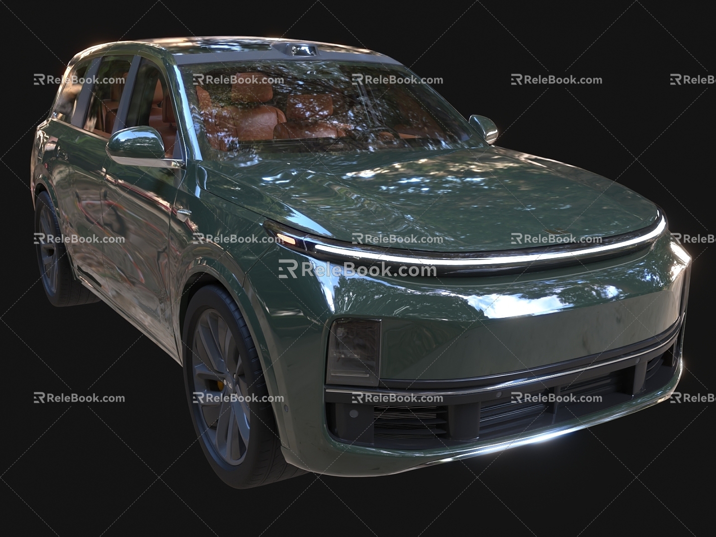 Ideal L9 ideal car L8 L7 L6 new energy car 3d model