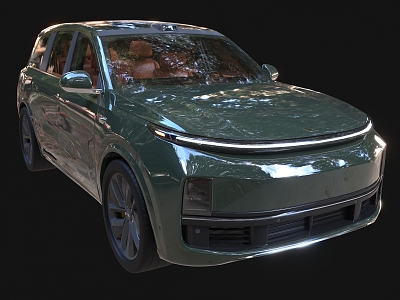 Ideal L9 ideal car L8 L7 L6 new energy car 3d model