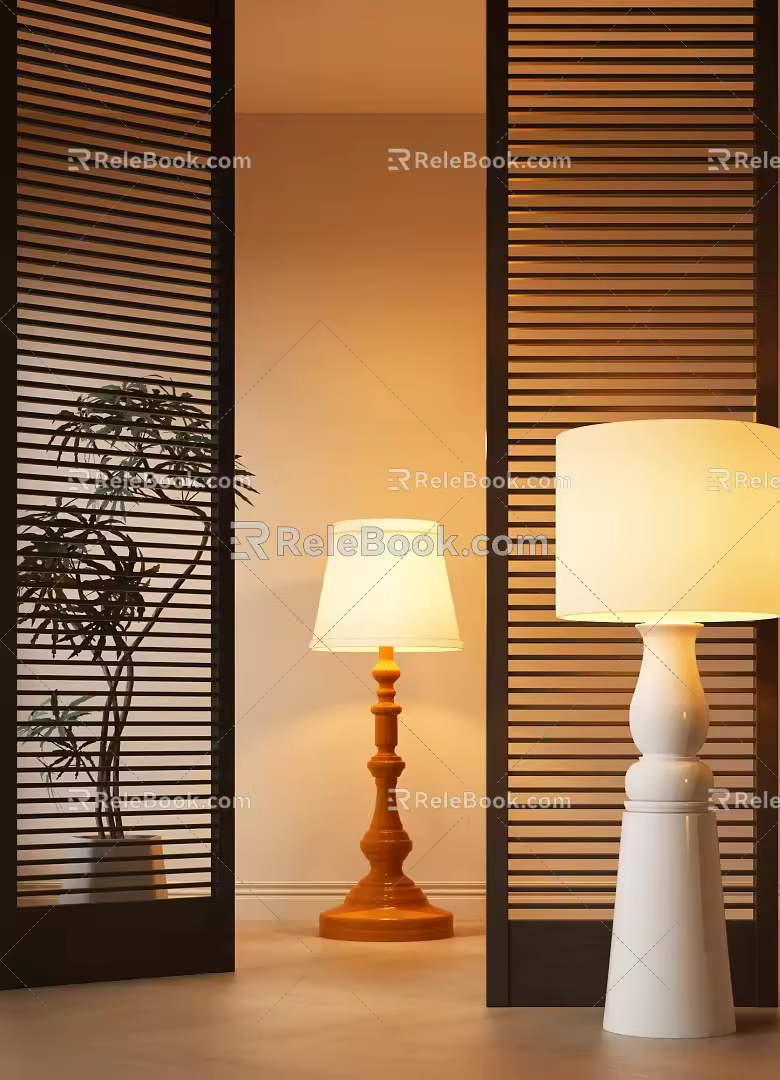Modern floor lamp Italian minimalist floor lamp floor lamp 3d model