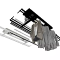 modern drying rack lifting drying rack 3d model