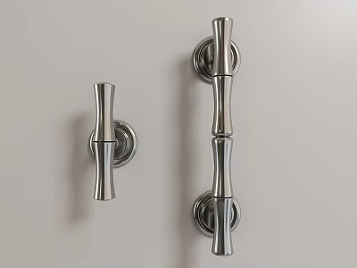 Handle handle bamboo handle 3d model