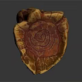 Handcrafted Wooden Stone Decorative Sculpture With Natural Texture And Irregular Shape