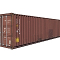 Container 3d model