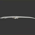 Sharp Metal Claw Weapons With Silver Blades Golden Handles And Reflective Surface