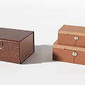 New Chinese style box soft box combination 3d model