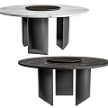 MINOTTI LINHA Minimalist Table Round Table 3d model