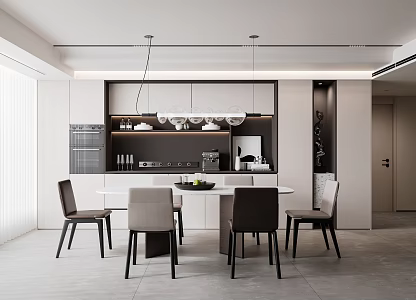 Home Restaurant 3d model