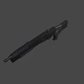 Shotgun Sci-Fi Razor Shooting Gun 3d model