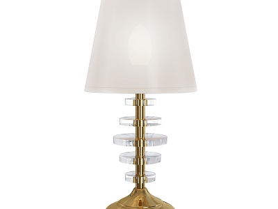 Modern fishbone table lamp 3d model