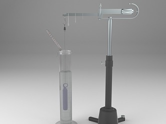 Experimental equipment Wei-style scales 3d model