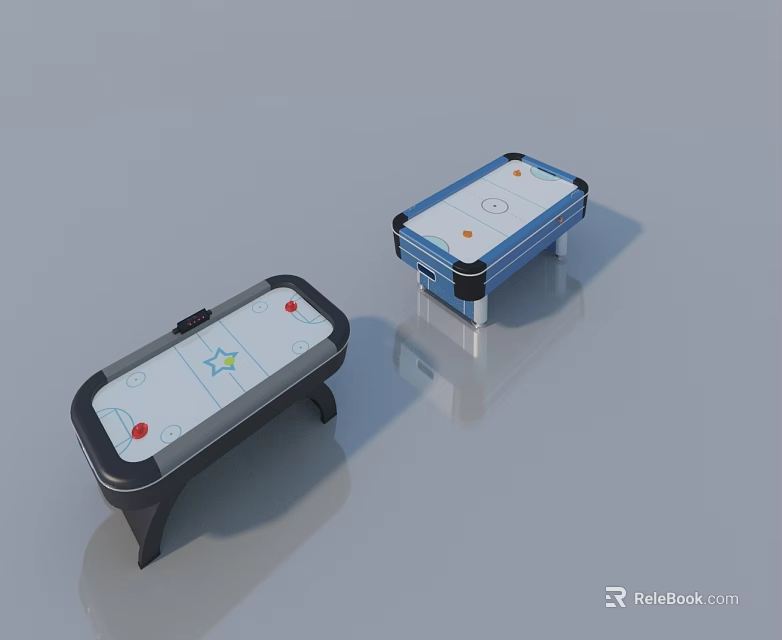 Modern Sofa And Coffee Table Set With Gray Blue Star Dot Patterns For Living Room 3d model