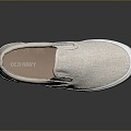 Cloth Shoes Flat Shoes Canvas Shoes Old Cloth Shoes Dad Shoes Casual Running Shoes Beans Loafers 3d model