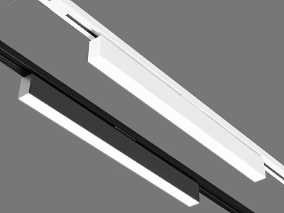Modern Black And White Downlights And Spotlights For Ceiling Lighting 3d model