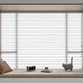 Modern Shangri-La Curtain Dream Curtain Bay Window 3d model
