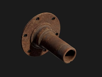 modern parts ancient tool parts 3d model