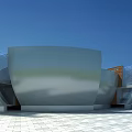 Modern Circular Architectural Structure With Multi tiered Platforms And Central Dome 3d model