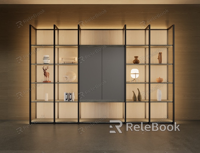 Modern Poliform bookcase model