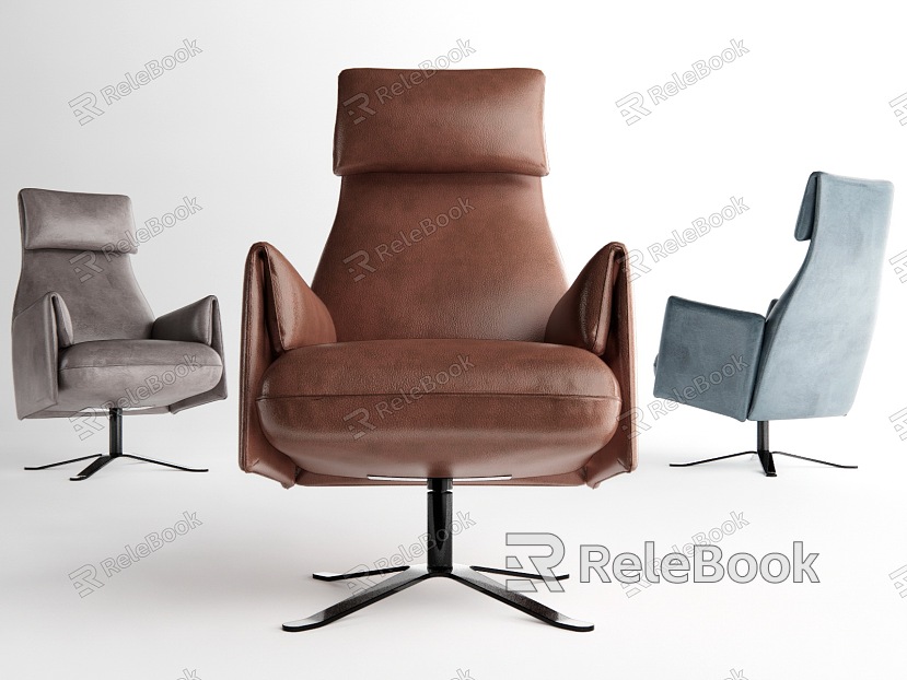 Modern Office Chair Leather Office Chair Combination model