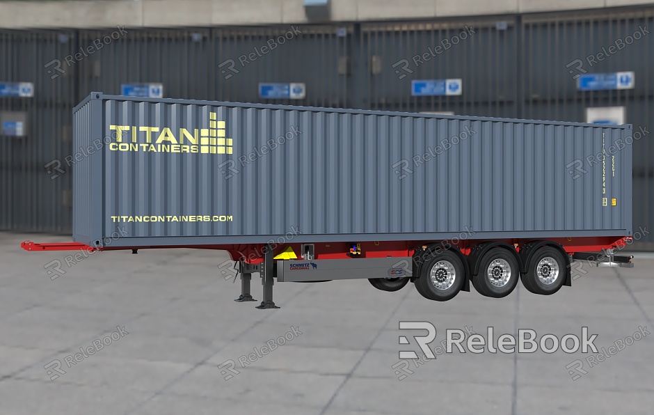 Trailer body compartment model