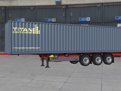 Trailer body compartment model