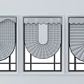 Various Roman Blinds Styles Featuring Decorative Top Edges And Pleated Designs For Windows