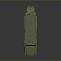 Olive Green Heavy Duty Military Tactical Truck With Six Wheel Drive And Roof Gear