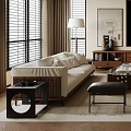 Modern Living Room Interior With Sofa Coffee Table Artwork Round Ceiling Light And Area Rug