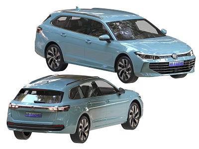 Volkswagen Magotan Volkswagen 3d model