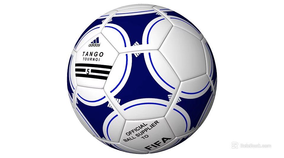 Adidas Tango Rosario FIFA Official Match Ball For Sports Fitness Training 3d model 