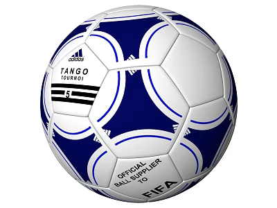 Adidas Tango Rosario FIFA Official Match Ball For Sports Fitness Training 3d model