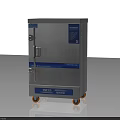 Durable Stainless Steel Commercial Kitchen Appliance With Mobile Cabinet And Wheels