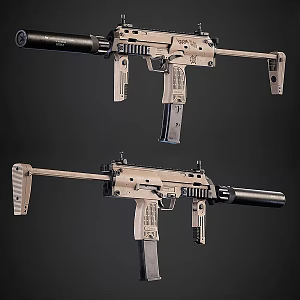 Submachine guns Firearms 3d model