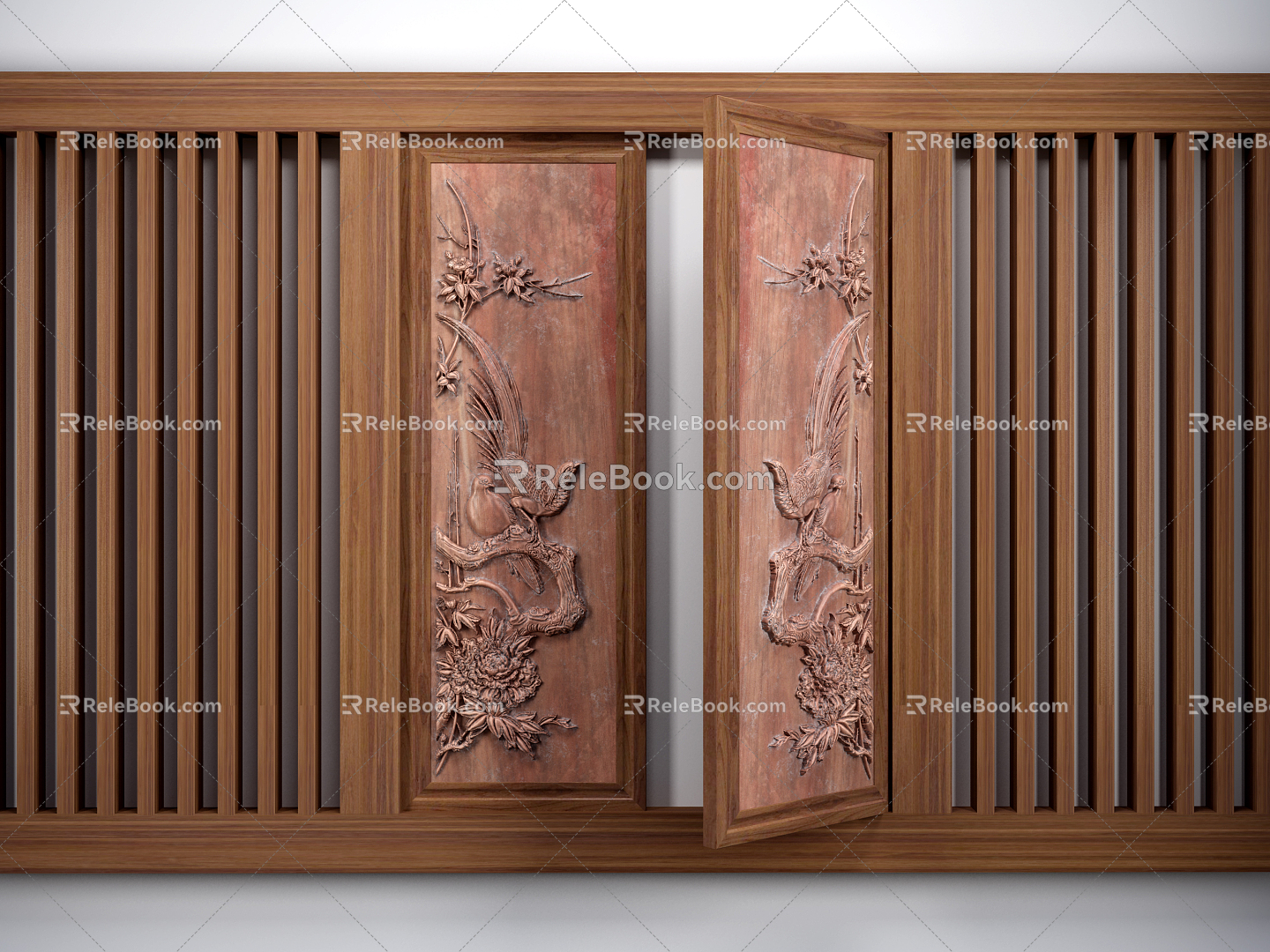 Chinese window 3d model