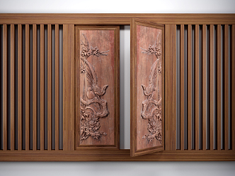 Chinese window 3d model