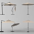 Outdoor Sunshade With Various Designs Adjustable Stands And Foldable Canopies For Garden Patio Use