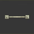 Wood And Stone Decorative Railing With Intricate Carvings And Classic Architectural Design