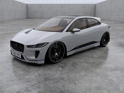 Jaguar F-Pace Family Car 3d model
