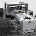 Lego LEGO toy blocks 4WD buggy jeep 3d model
