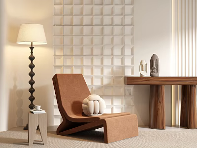 modern leisure chair 3d model