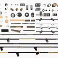 Various Modern Downlights and Spotlights with Different Styles for Interior Lighting