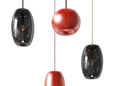 modern ball chandelier model