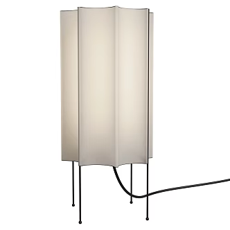 Punt Modern Minimalist Table Lamp Fabric Table Lamp Japanese Style Table Lamp 3d model